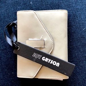 NWT Soft sage green leather wallet